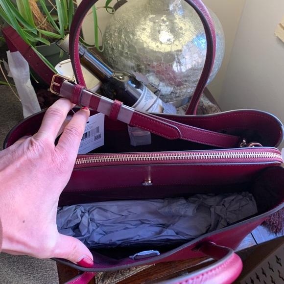 Authentic Kate spade Leather OPEN/zip SATCHEL/CROSBY - Picture 13 of 16